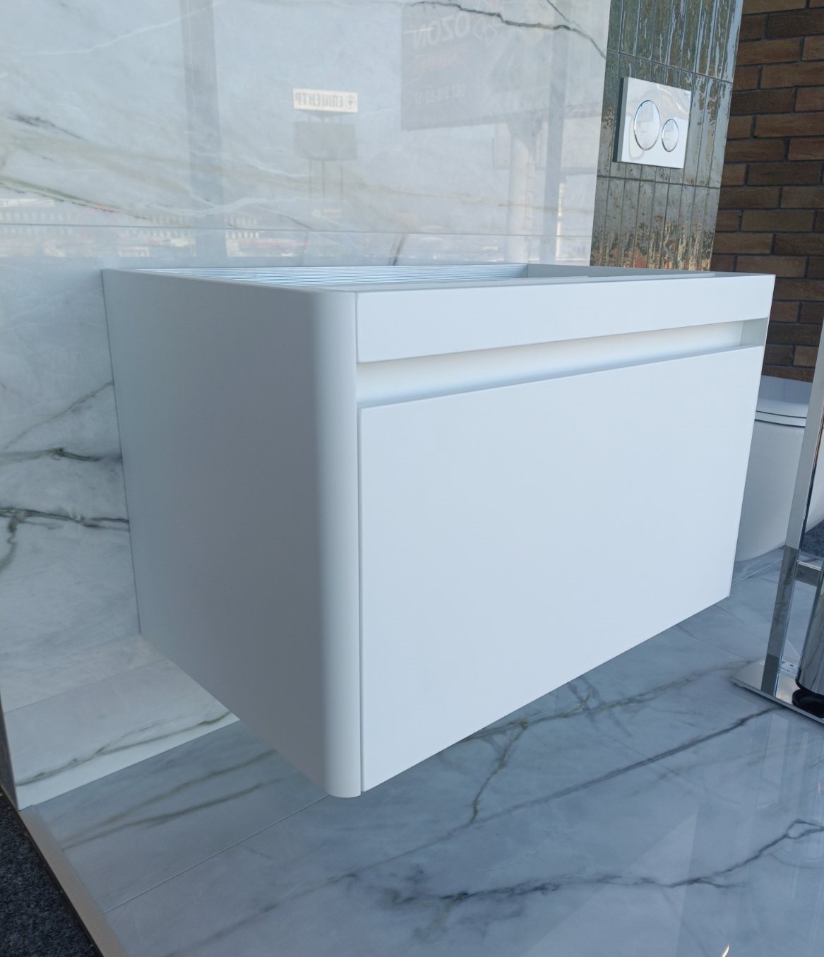 Шафка під умивальник Porto-800 Fancy Marble - Зображення