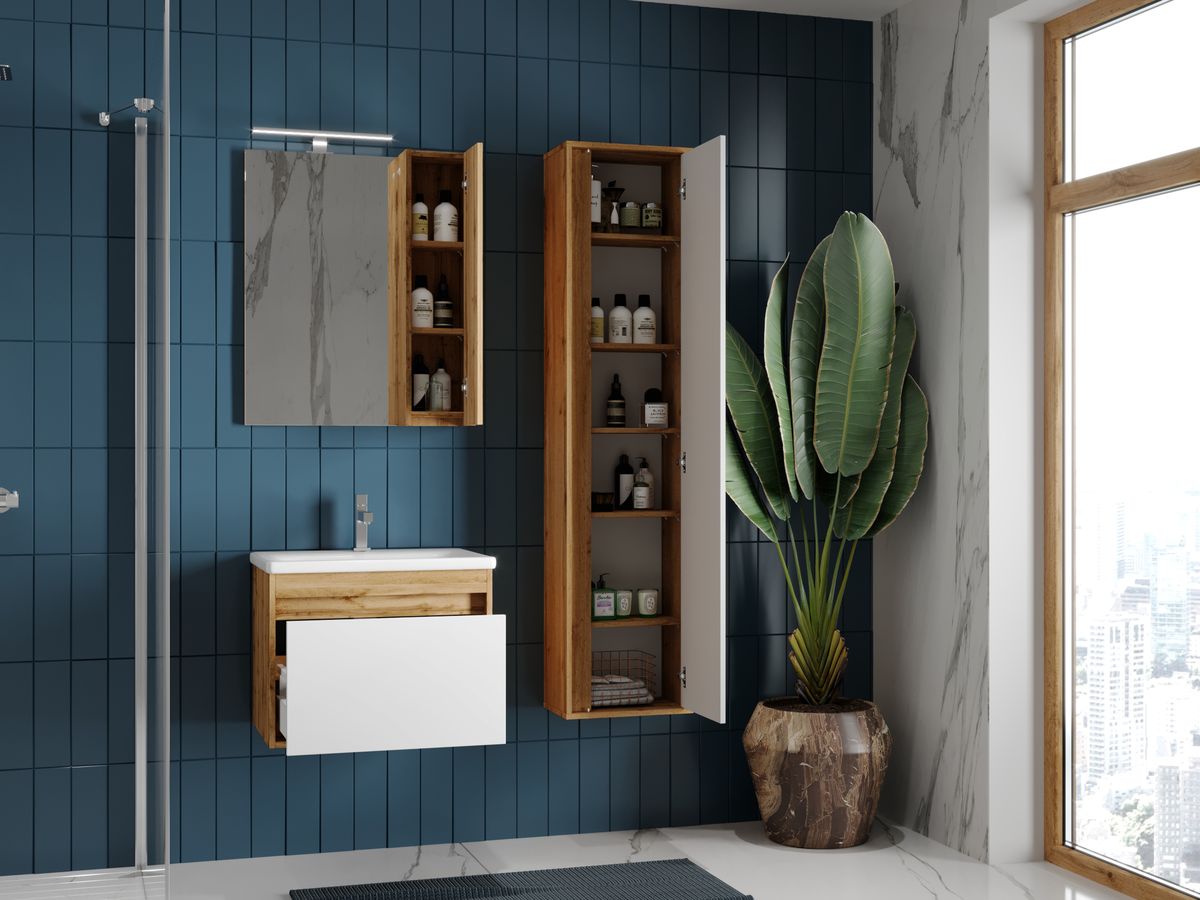 Шафка з умивальником Malta Mlt-65 дуб вотан Juventa - Зображення 164710777-fcfc1.jpg