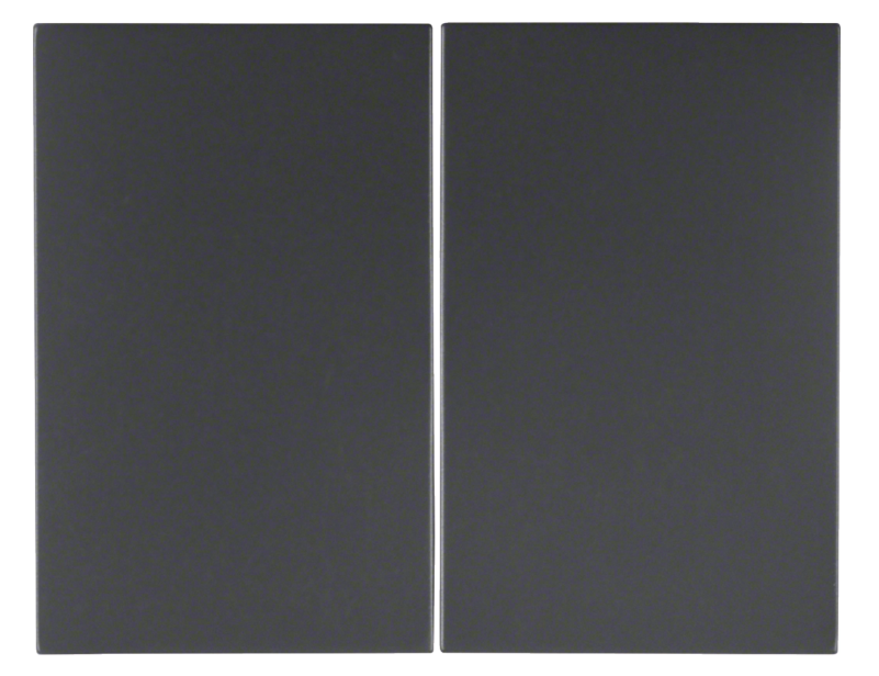 Клавиша выключателя двойная Berker K1 Антрацит 14357006 Hager - Зображення 164711547-5465d.png