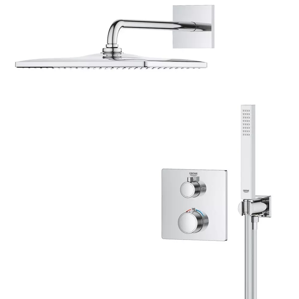 Душова система Grohtherm Mono 310 Cube 34870000 Grohe - Зображення 164712771-7c687.jpg