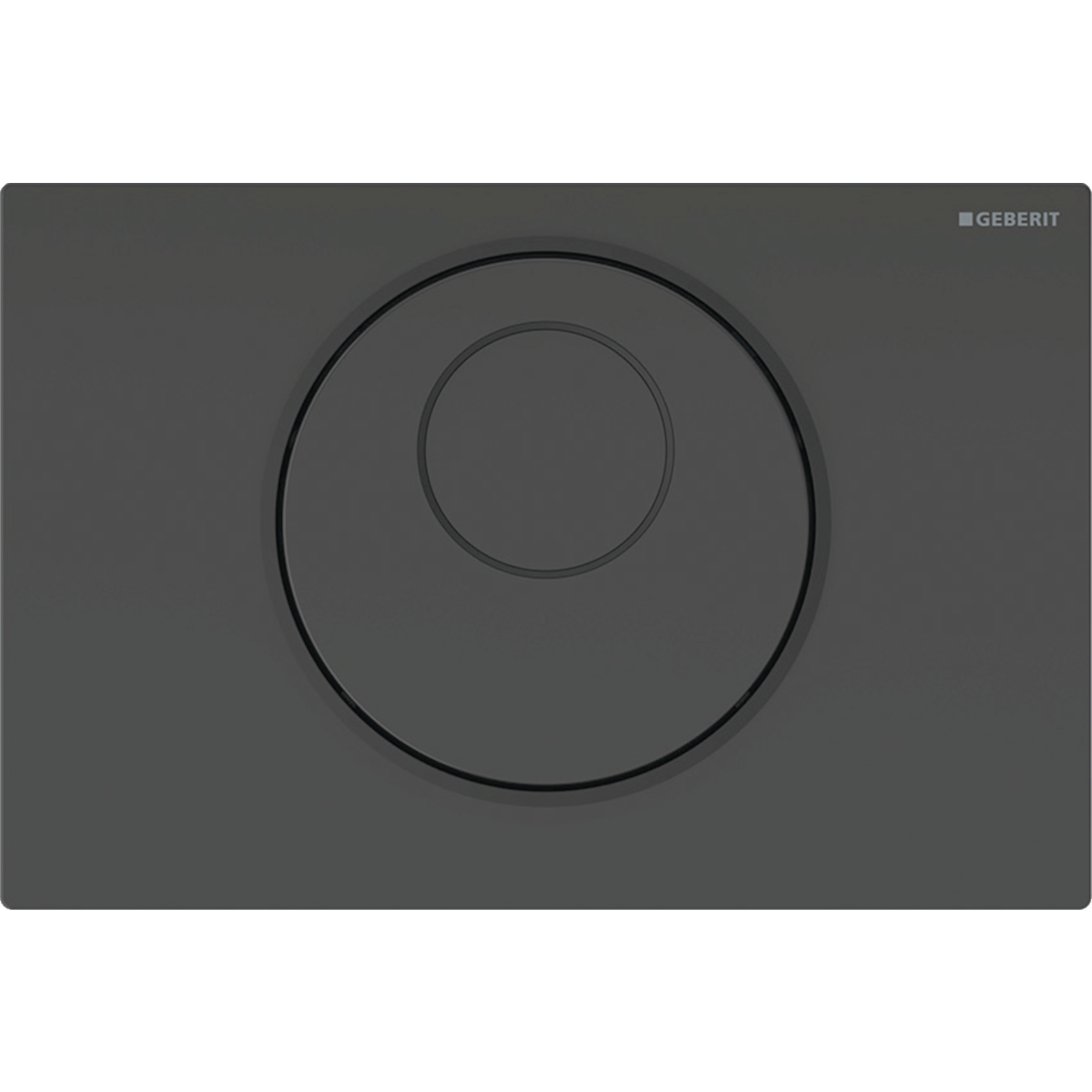 Кнопка зливу електронна Sigma 10 115.890.DW.6 Чорний matt Geberit - Зображення