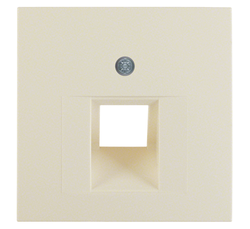 Накладка розетки UAE Berker S1 Белый 14078982 Hager - Зображення
