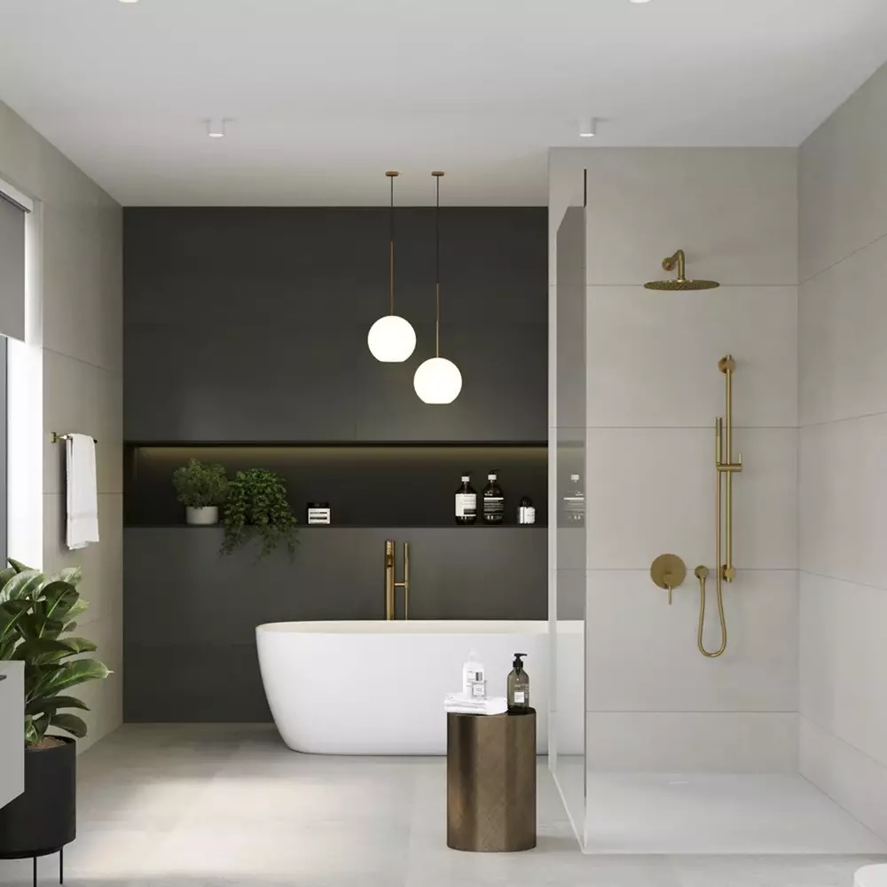 Смеситель для душа Bozz Mini золотой брашированный 38925N076 Kludi - Зображення 164715018-04d06.jpg