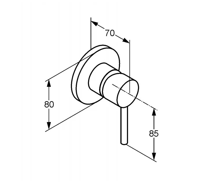 Смеситель для душа Bozz Mini золотой брашированный 38925N076 Kludi - Зображення 164715018-5fd00.jpg