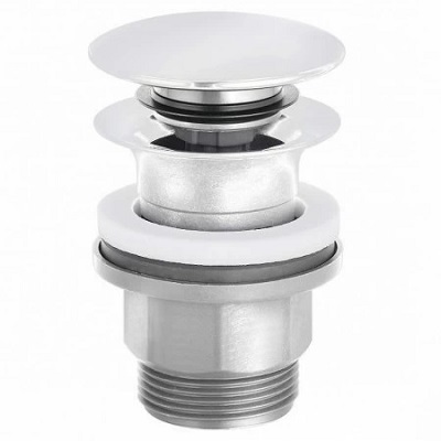 Донный клапан Push-Open 1042653-00 белый matt Kludi - Зображення