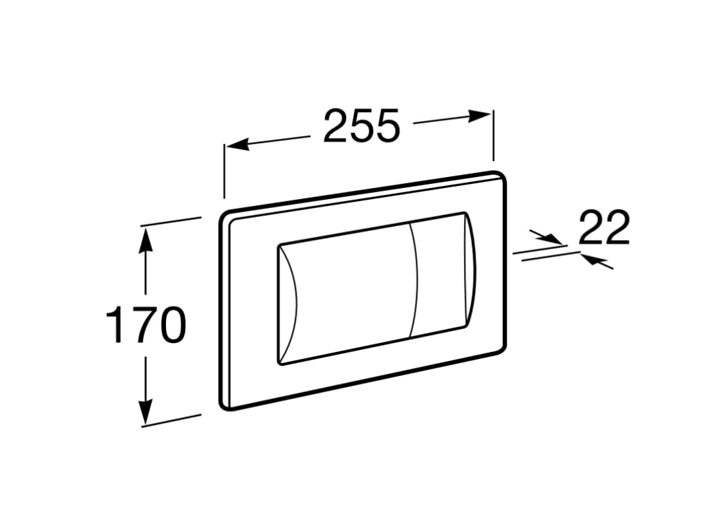 Кнопка зливу Active Chrome A8901160B1 Roca - Зображення 164715086-9c097.jpg