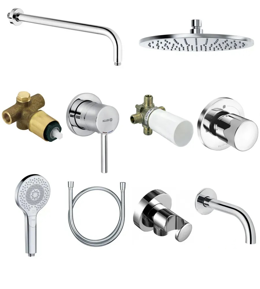 Душова система 10 в 1 Bozz 386340576 Kludi - Зображення