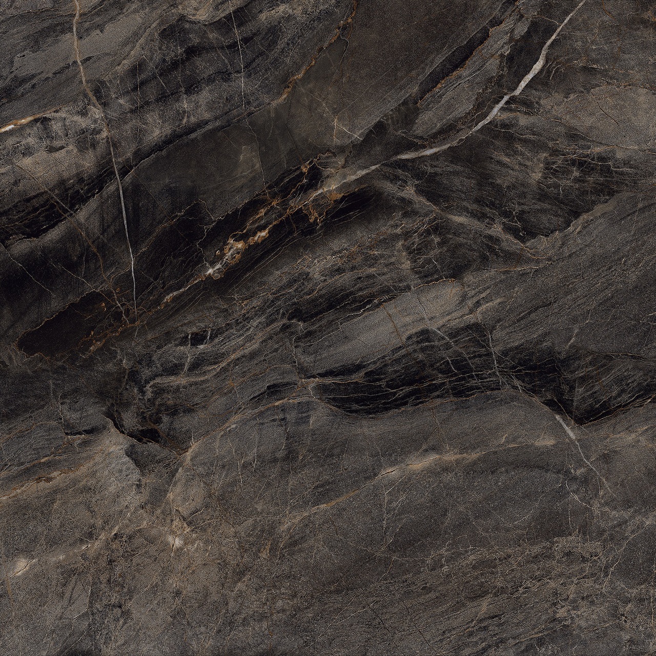 Плитка керамогранітна 6060138032-KL Night Light Темно-коричневий 600x600 Intercerama - Зображення