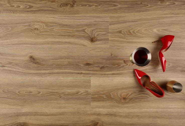 Вінілова підлога SPC I4F Cinnamon Дуб Натур - Зображення