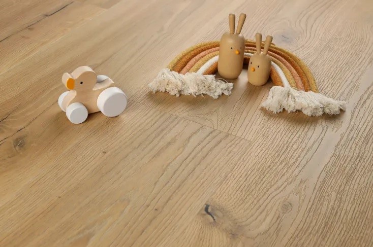 Вінілова підлога SPC I4F 5 мм Sand Дуб Рустік - Зображення