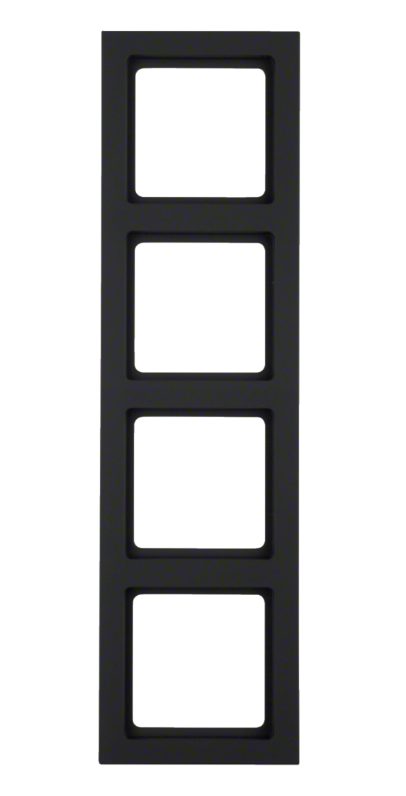 Рамка 4-местная Berker Q3 Антрацит 10146096 Hager - Зображення 164715653-0ca84.png