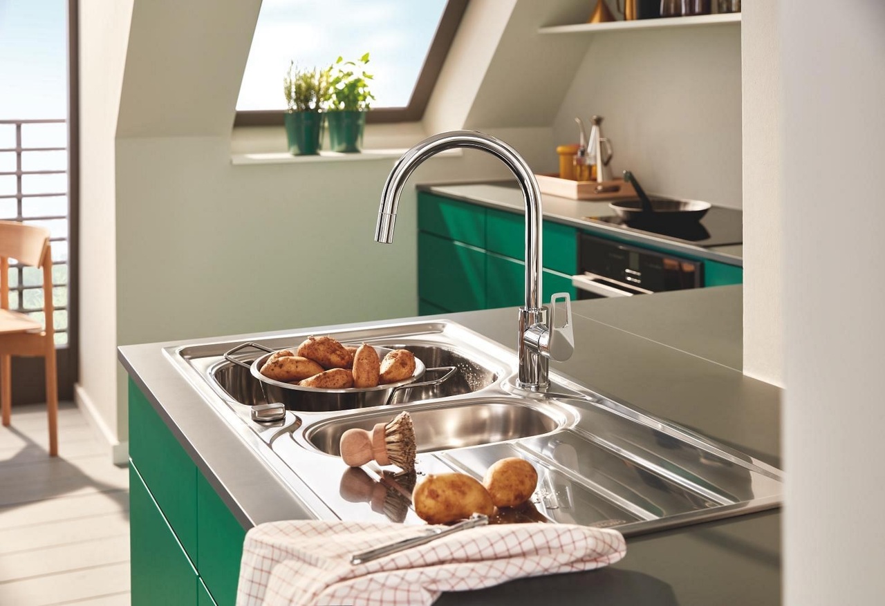 Змішувач для кухні BauLoop хром 30543000 Grohe - Зображення 164716451-5a4ed.jpg