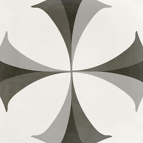 Плитка керамогранітна 40JQ Flaps-R 293x293 Vives - Зображення