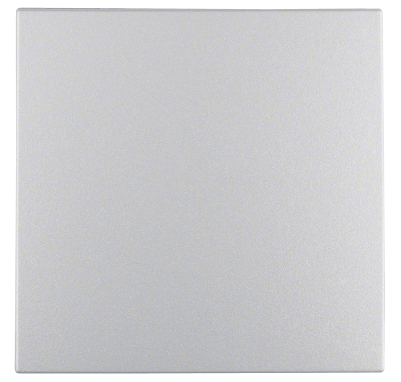 Клавиша выключателя Berker S1 Алюминий 16201404 Hager - Зображення