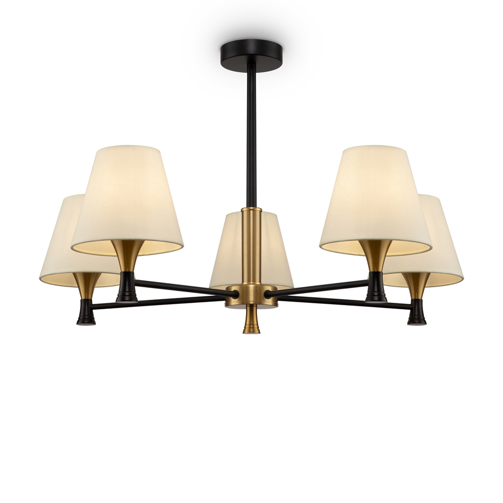 Люстра (FR5098PL-05BBS), Freya - Зображення