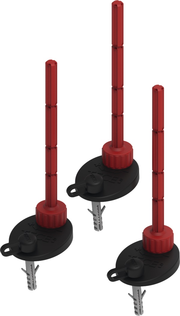 Комплект ніжок для сифону TECEdrainprofile 674000 Tece - Зображення