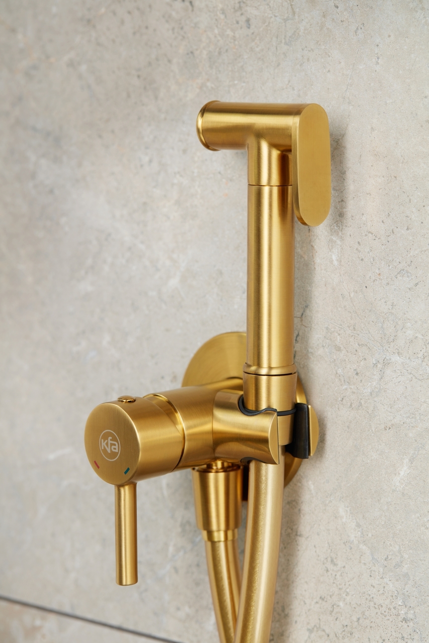 Гігієнічний душ Moza Gold 5039-512-31 KFA ARMATURA - Зображення 164722853-fc0cb.jpg