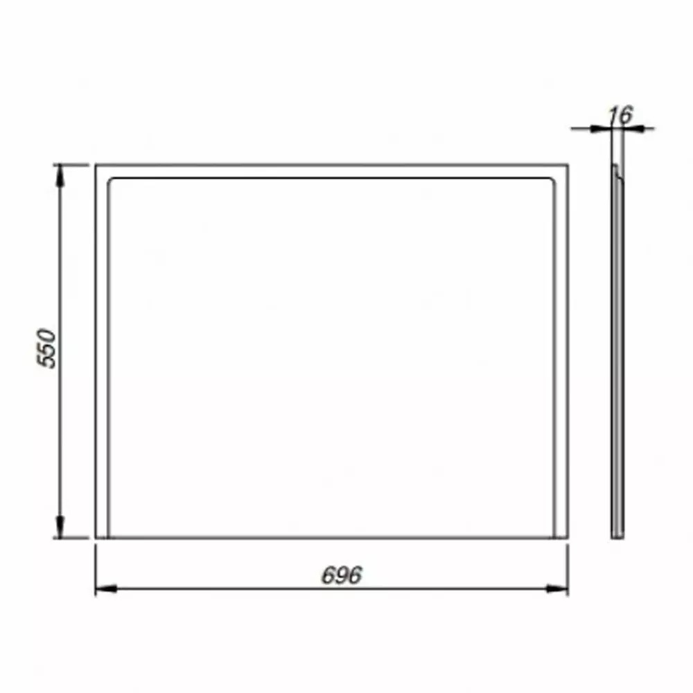 Панель для ванны боковая UNI 2 PWP2376000 KOLO - Зображення 164723034-0c87b.jpg