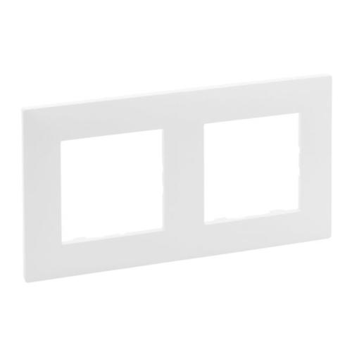 Рамка 2-місна Niloe Step Білий 863192 Legrand - Зображення