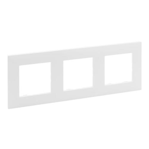 Рамка 3-місна Niloe Step Білий 863193 Legrand - Зображення