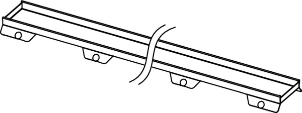 Душовий канал 70 см TECEdrainline Plate II під облицювання 600872 TECE - Зображення 164723703-6b03c.jpg