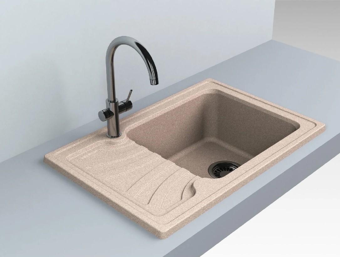 Кухонна мийка Filadelfia 103067001 пісочний Fancy Marble - Зображення 164726910-1492c.jpg