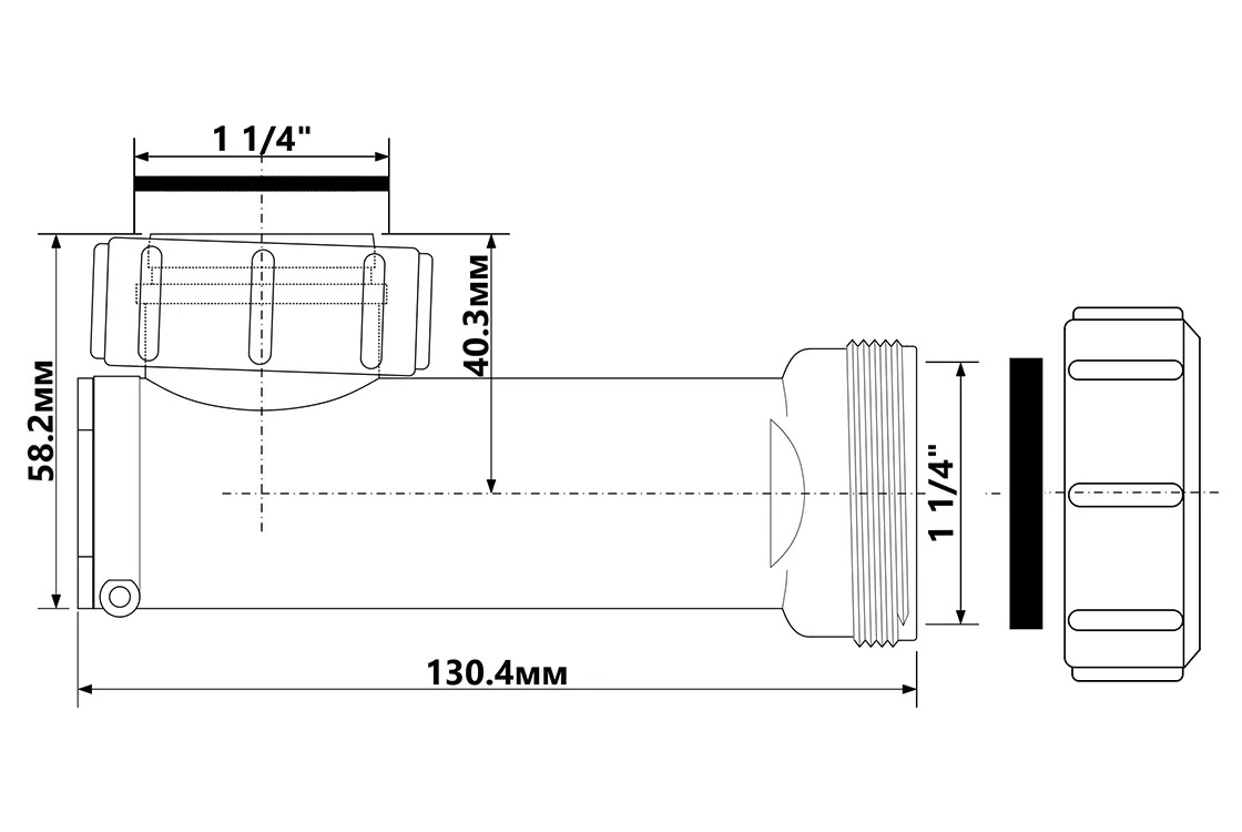 Сифон для умивальника WHB1-32 McAlpine - Зображення 164727616-d97bf.jpg