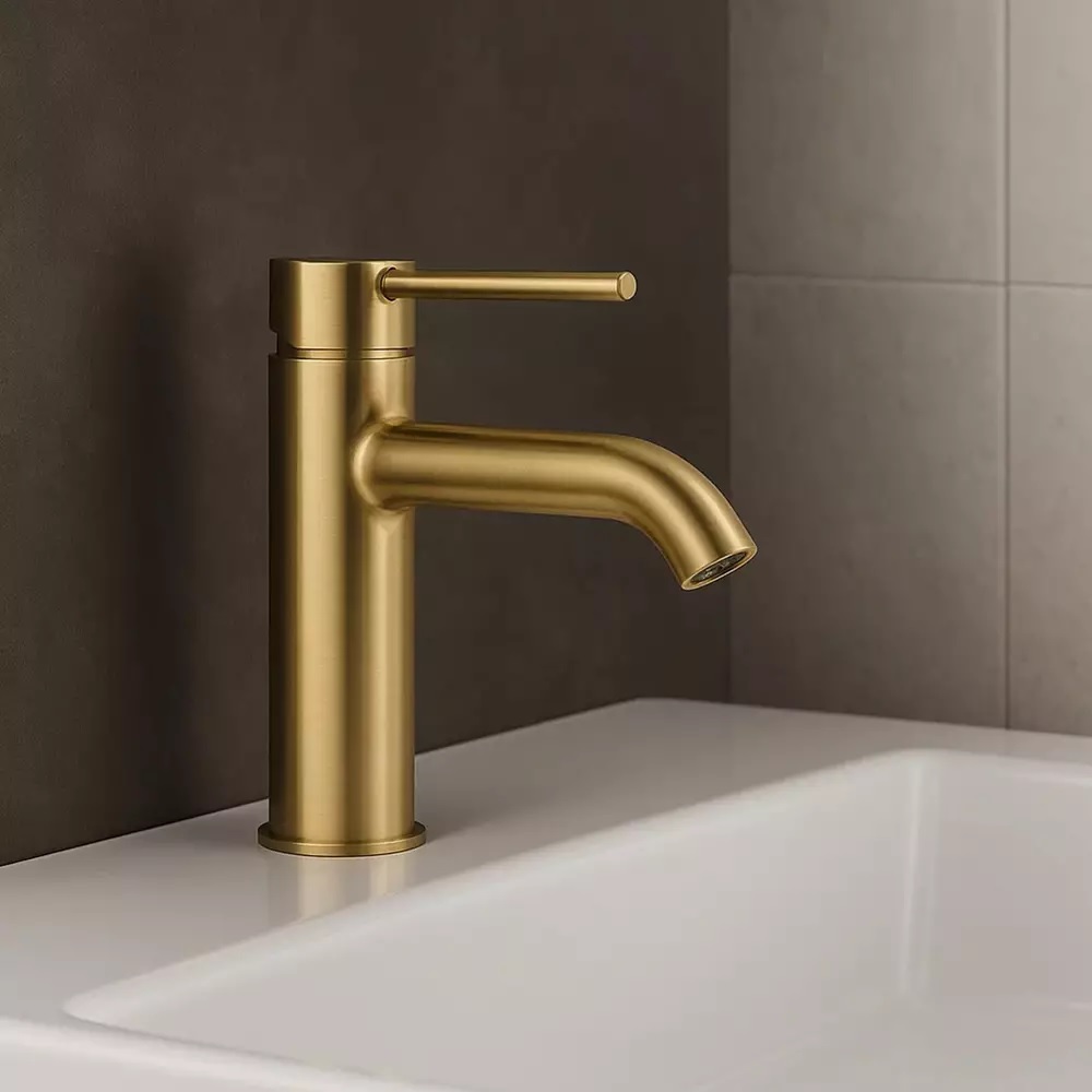 Змішувач для умивальника Bozz New 100 золотий брашований 38282N076 Kludi - Зображення 164730706-fbd27.jpg