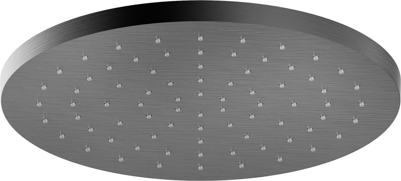 Верхній душ AD139-142GUP Grafite Spazzolato PVD Nobili - Зображення