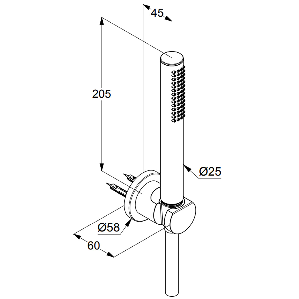 Душовий набір 1S Nova Fonte Puristic 20850N0-15 Kludi - Зображення 164730950-26461.jpg