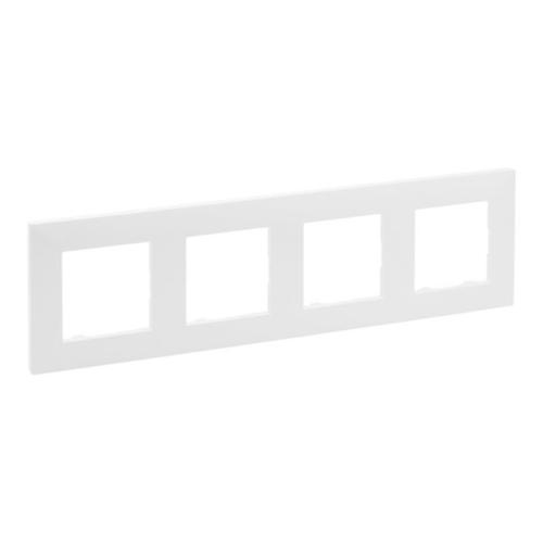 Рамка 4-місна Niloe Step Білий 863194 Legrand - Зображення 164732086-87999.jpg