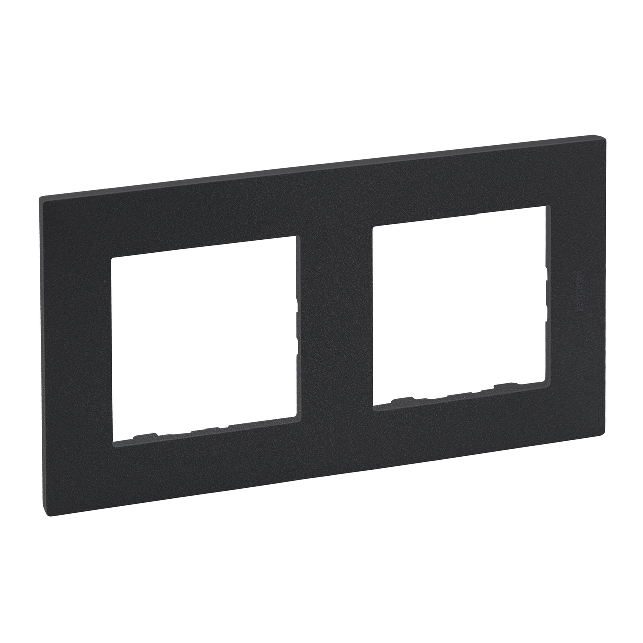 Рамка 2-местная Niloe Step Антрацит 863792 Legrand - Зображення