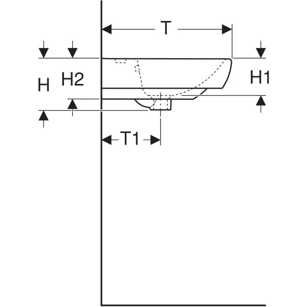 Умывальник 55 Selnova Square 500.290.01.7 Geberit - Зображення 164732297-1be1b.jpg