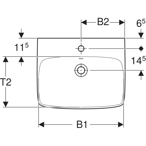 Умывальник 55 Selnova Square 500.290.01.7 Geberit - Зображення 164732297-6522e.jpg
