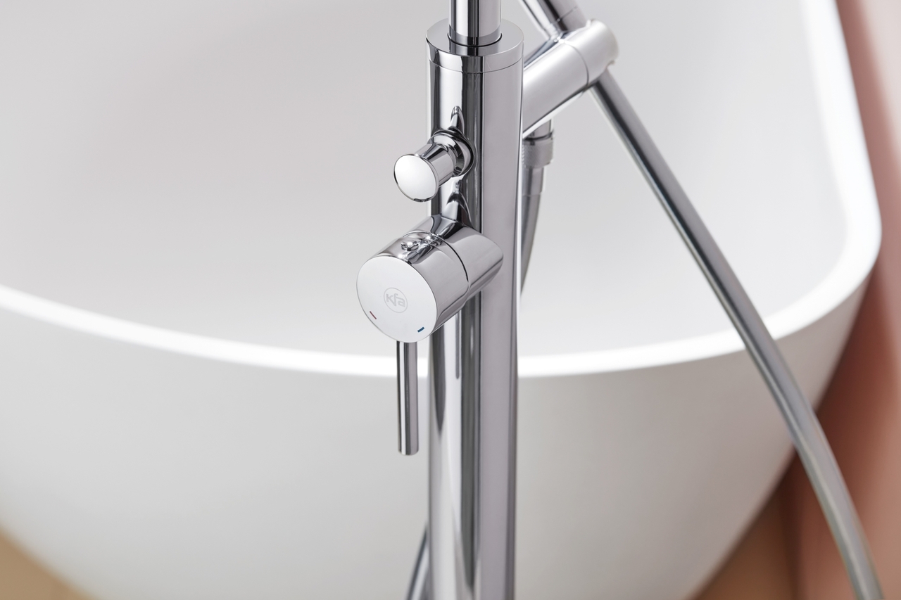 Смеситель напольный для ванны MOZA Chrom 5035-510-00 KFA ARMATURA - Зображення 164732351-80fe5.jpg