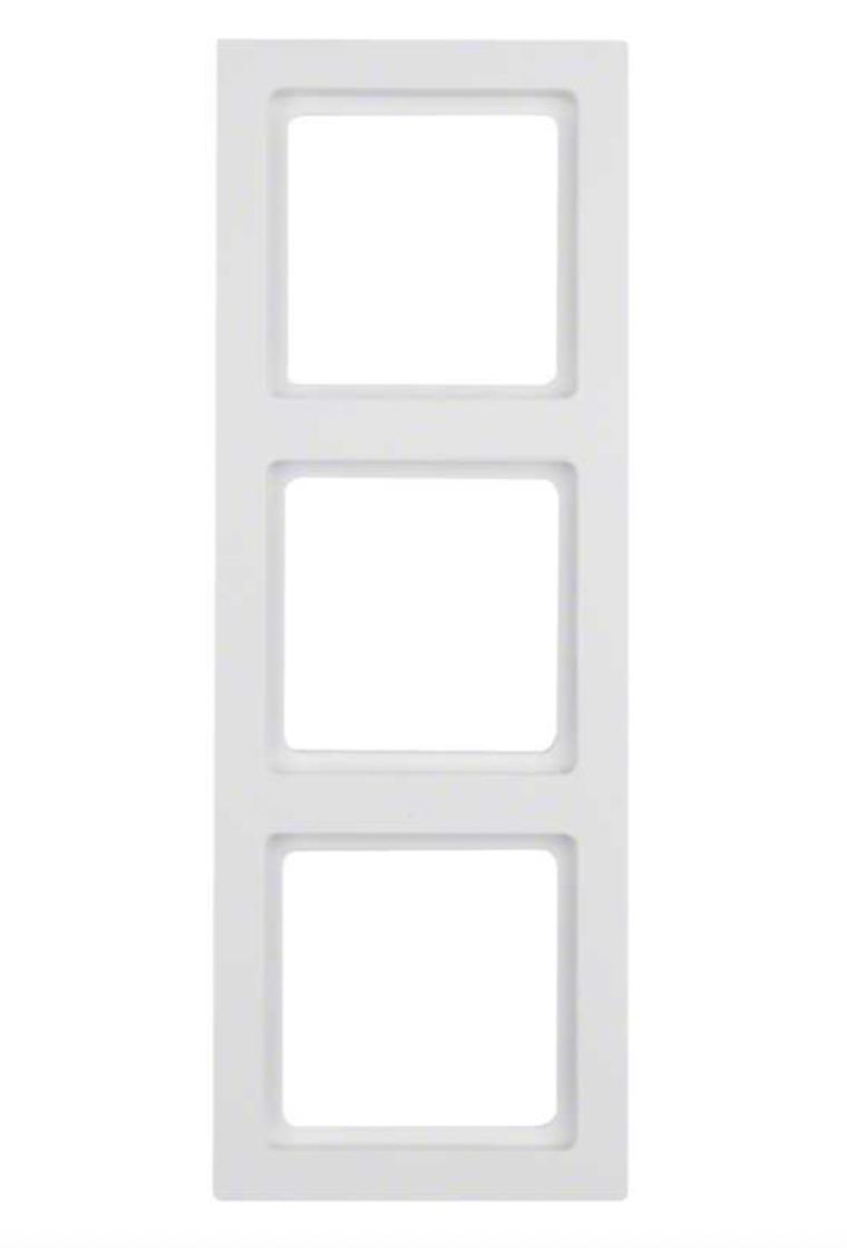 Рамка 3-місна Berker Q3 Полярна Білизна 10136099 Hager - Зображення 164732481-aab32.jpg