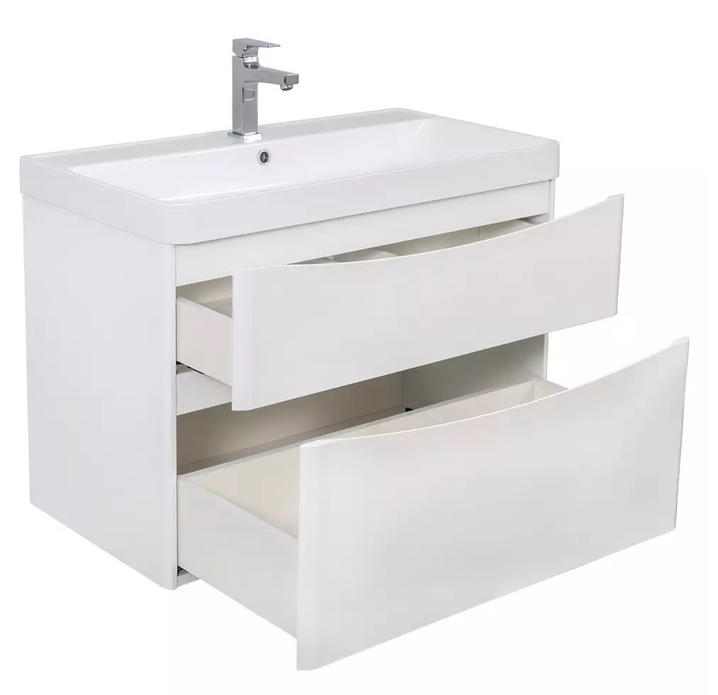 Шафка з умивальником Amerina 75 White Gloss Аква Родос - Зображення 164732695-af804.jpg