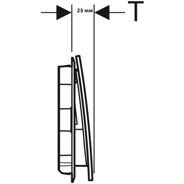 Кнопка зливу Sigma 70 Square 115.622.QF.1 Латунь matt Geberit - Зображення 164732906-1ed69.jpg