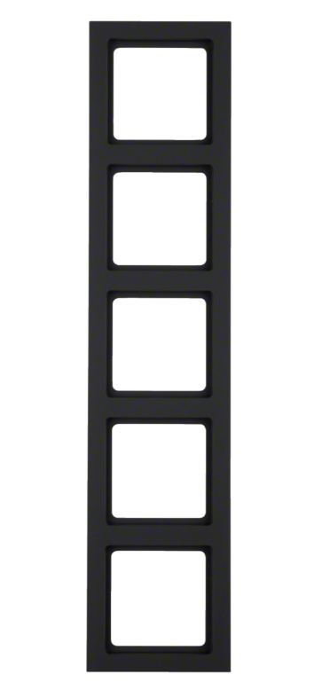 Рамка 5-местная Berker Q3 Антрацит 10156096 Hager - Зображення 164734878-d01e1.png