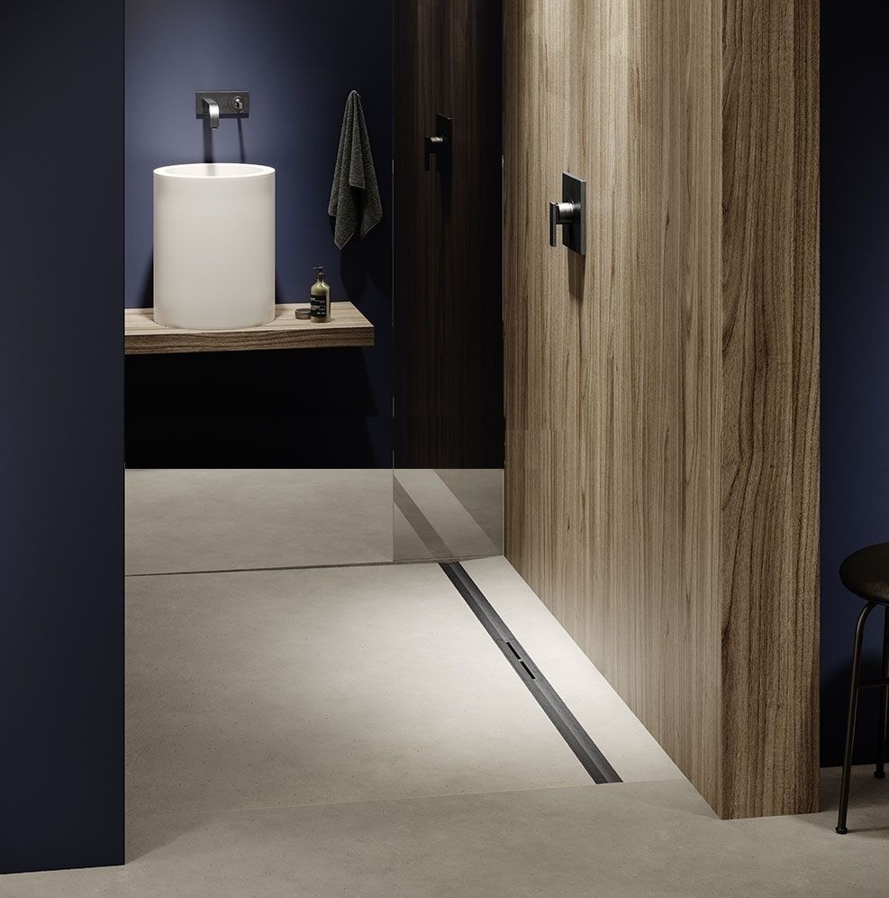 Решітка для душового каналу 80 см TECEdrainprofile Brushed Black Chrome 670801 TECE - Зображення 164735610-9486c.jpg