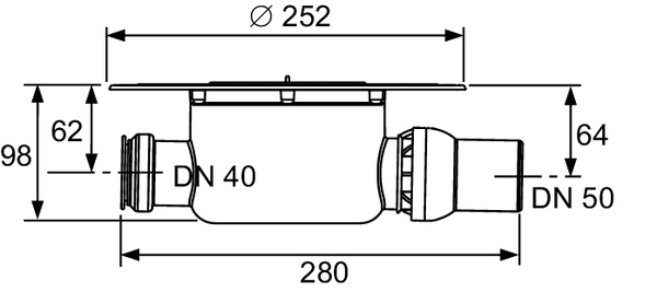 Сифон для душового трапу TECEdrainpoint S DN 50 3601500 TECE - Зображення 164735614-b449e.jpg