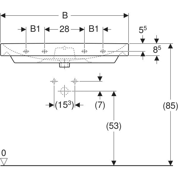 Умывальник 120 Smyle Square 500.226.01.1 Geberit - Зображення 164736078-d8791.jpg