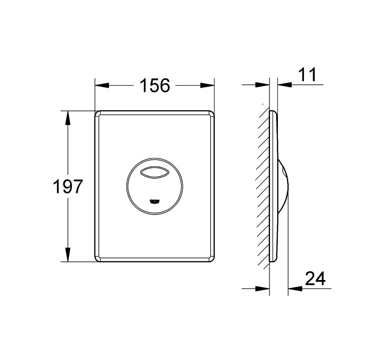 Кнопка зливу Skate 38862000 Grohe - Зображення 164739569-dbfd9.jpg