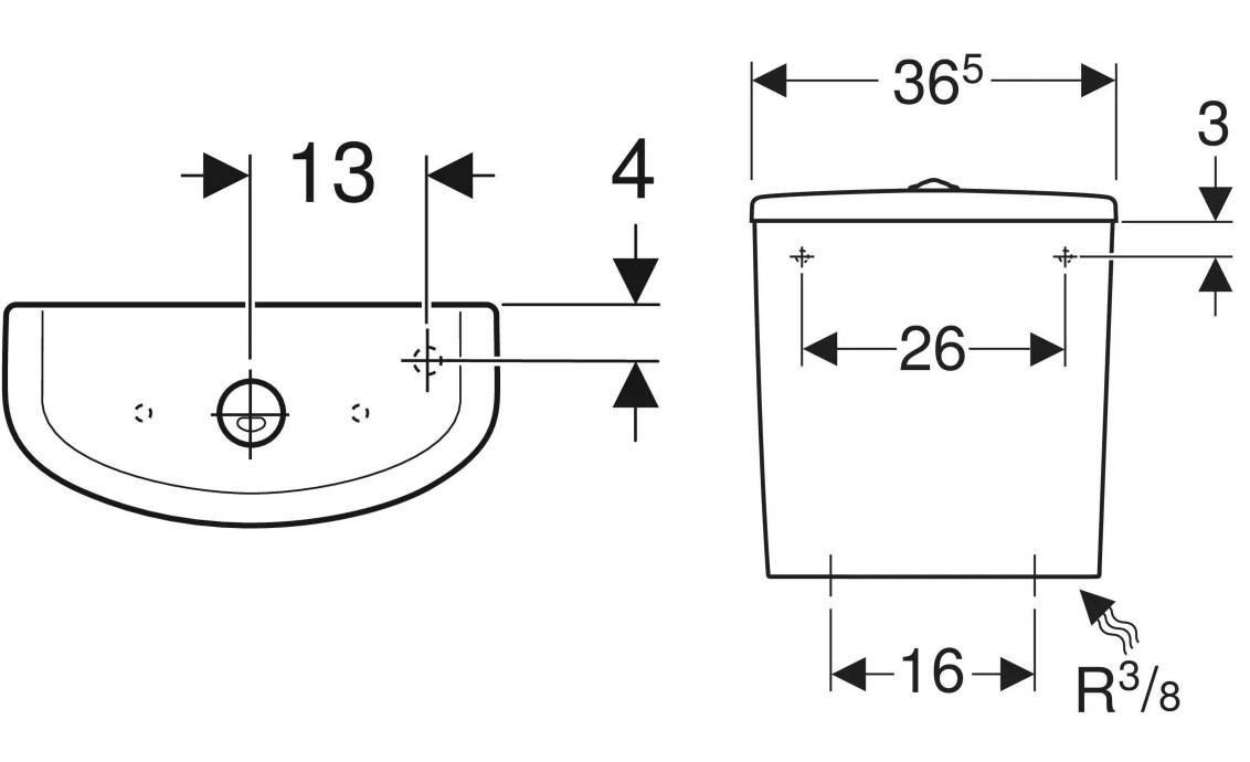 Бачок для унітаза Selnova 500.268.01.1 Geberit - Зображення 164740113-75989.jpg