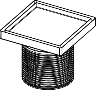 Решетка для душевого трапа TECEdrainpoint S 3660011 Tece - Зображення 164740197-919da.jpg