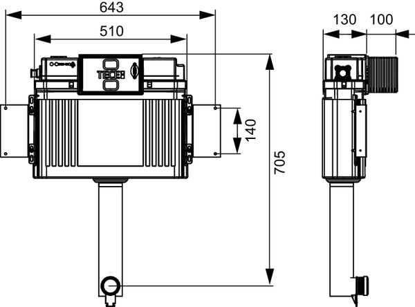 Бачок для унітаза Uni TECEbox 9041308 Tece - Зображення 164742749-1b9d6.jpg