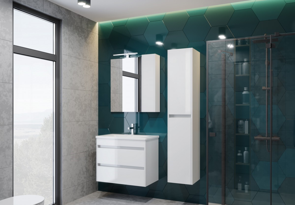 Шкафчик с умывальником Luton Lt-100 белый Juventa - Зображення 164743063-37feb.jpg