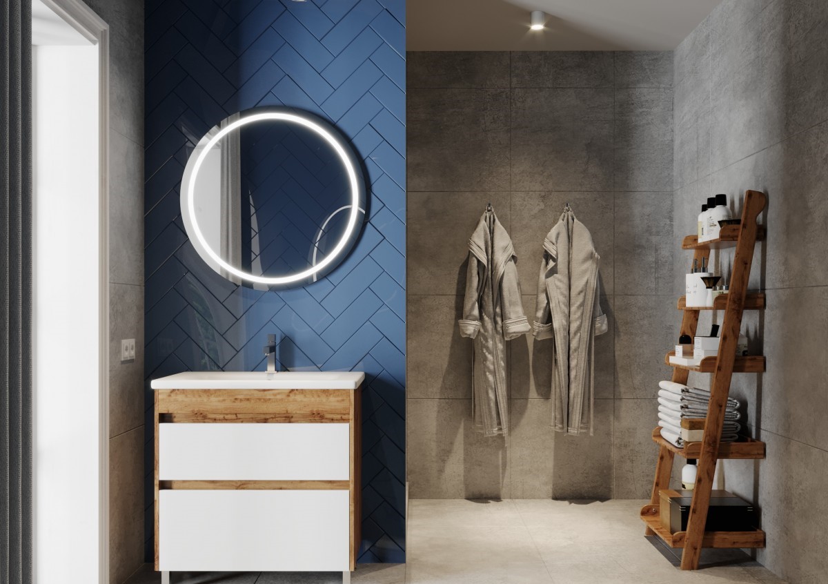 Шафка з умивальником Luton Lt-80 дуб вотан Juventa - Зображення 164743076-a1665.jpg