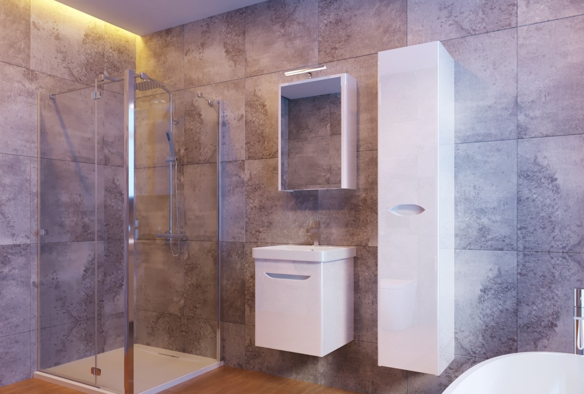 Шафка з умивальником Livorno Lvr-50 структний сірий Juventa - Зображення 164743087-04eb5.jpg