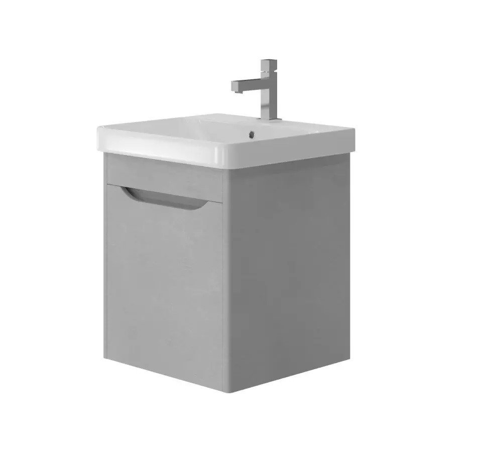 Шафка з умивальником Livorno Lvr-50 структний сірий Juventa - Зображення 164743087-9a412.jpg